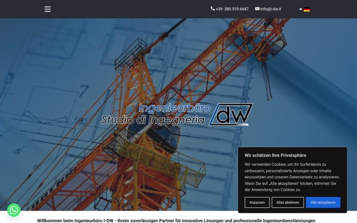 Screenshot of i-dw.it