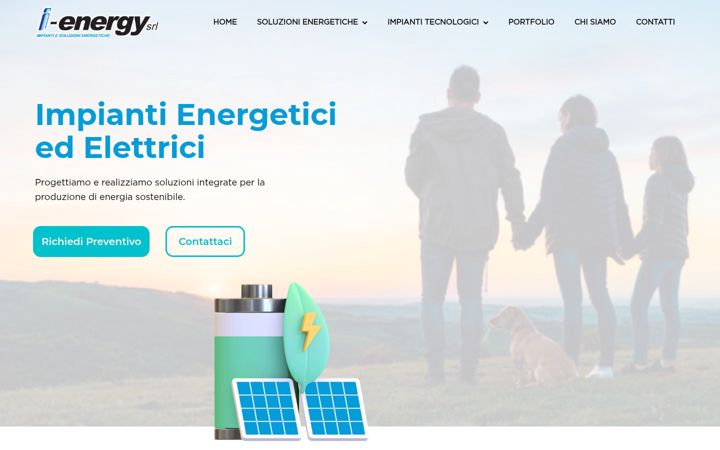 Screenshot of i-energysrl.com