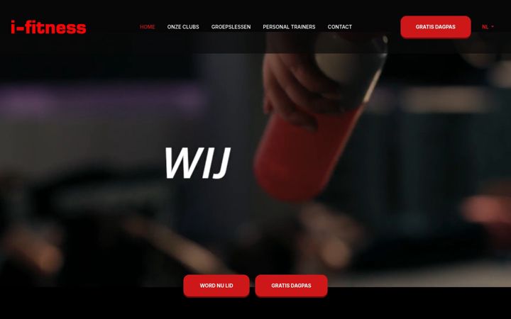 Screenshot of i-fitness.be