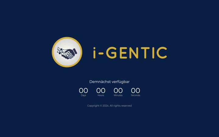 Screenshot di i-gentic.de