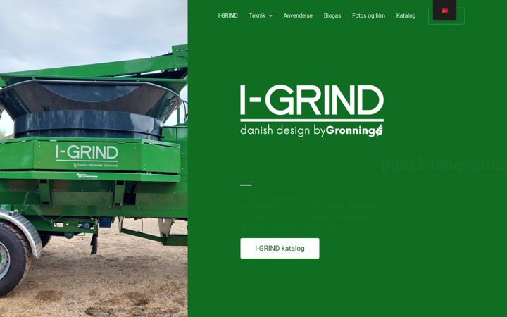 Screenshot of i-grind.dk