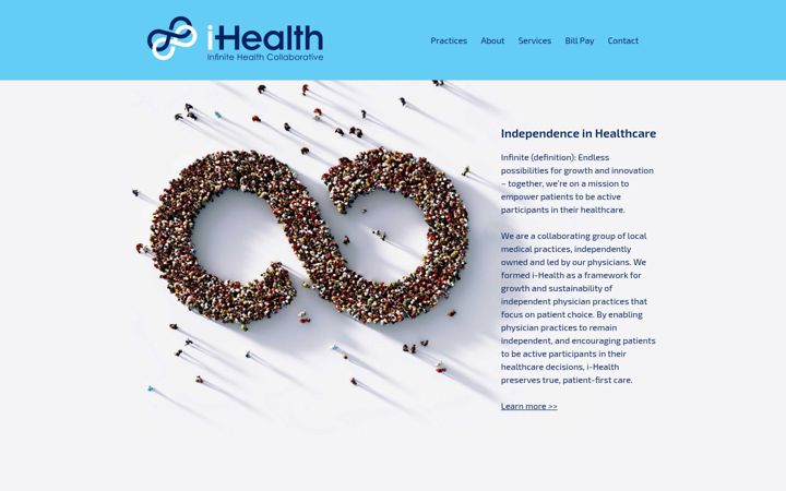 Screenshot ta' i-health.com