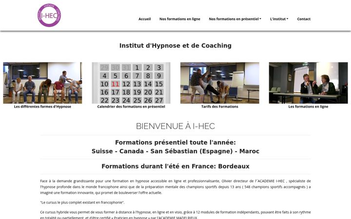 Screenshot ta' i-hec.com