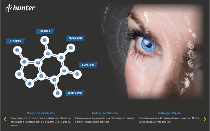 Screenshot of i-hunter.com