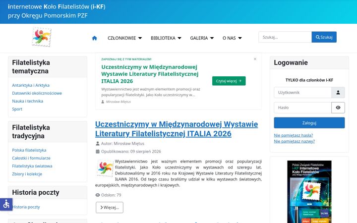 Screenshot of i-kf.pl