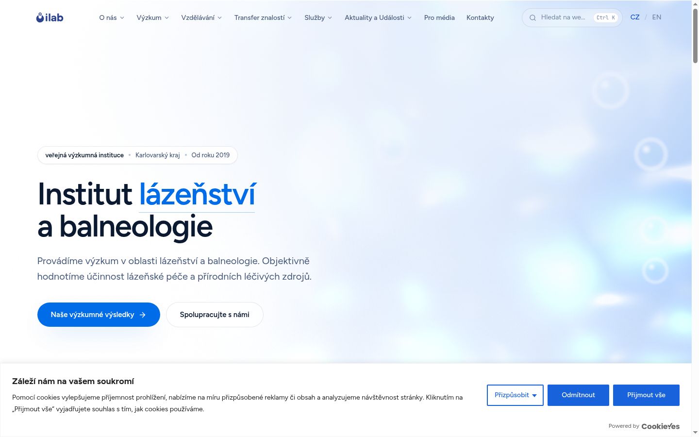 Screenshot tal-banner tal-kunsens muri qabel kwalunkwe interazzjoni