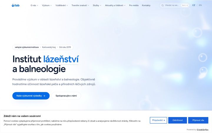 Screenshot of i-lab.cz