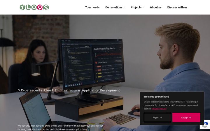 Snímek obrazovky i-logs.com