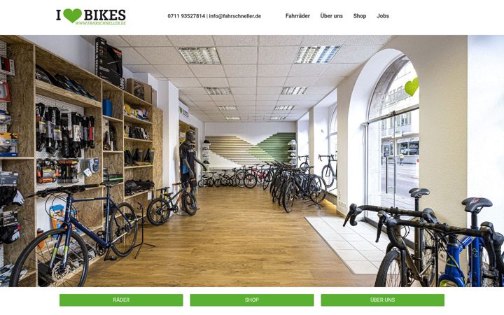 Snímek obrazovky i-love-bikes.de