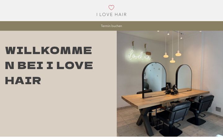 Snímek obrazovky i-love-hair.com