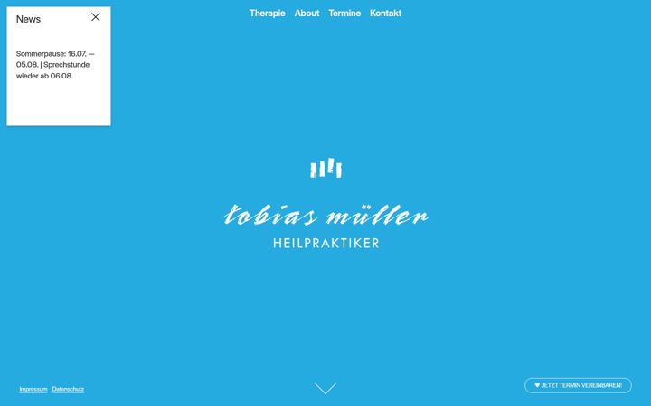 Snímek obrazovky i-love-osteopathie.de