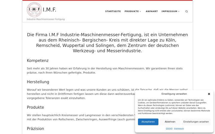Screenshot of i-m-f.de