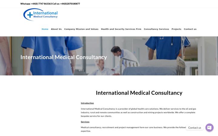 Ekrano kopija i-medconsults.com