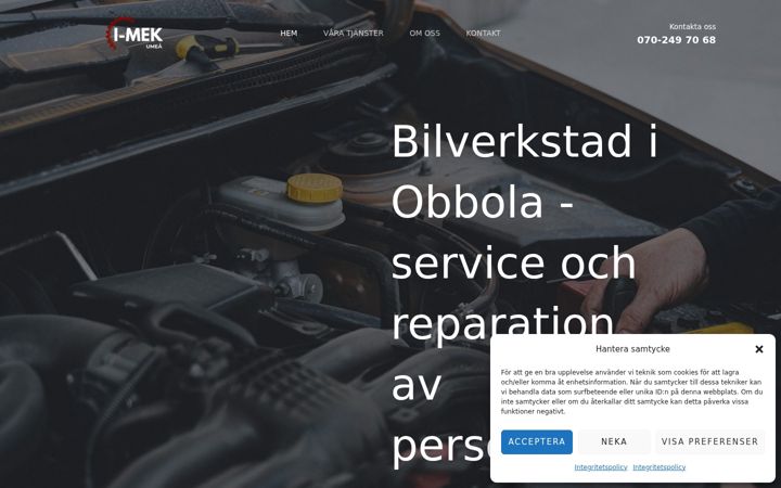 Screenshot of i-mekumea.se