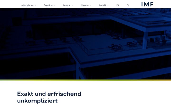 Screenshot of i-mf.de