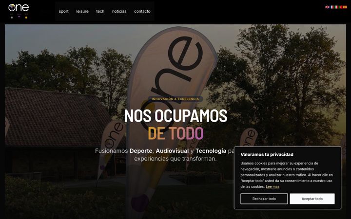 Screenshot of i-one.es