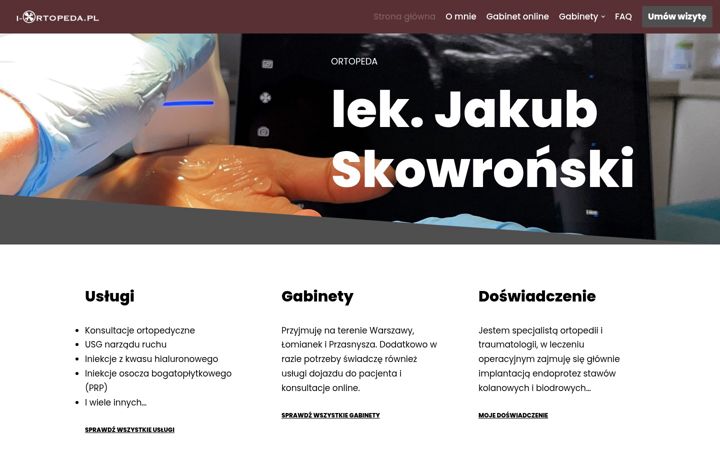 Screenshot of i-ortopeda.pl