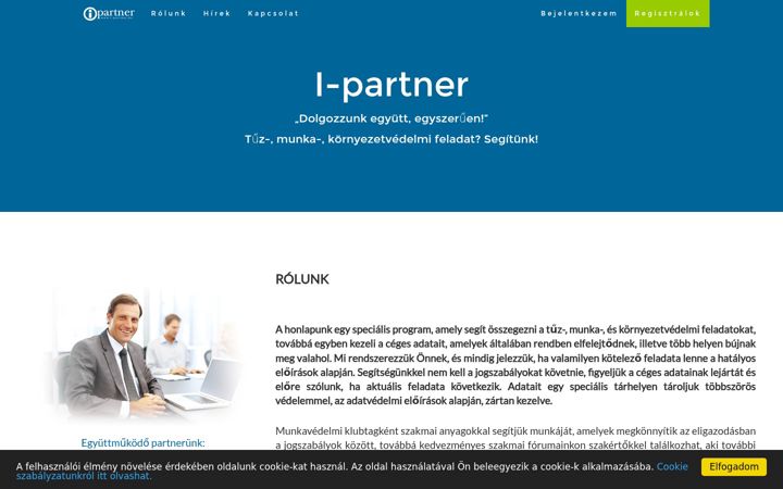 Screenshot of i-partner.hu