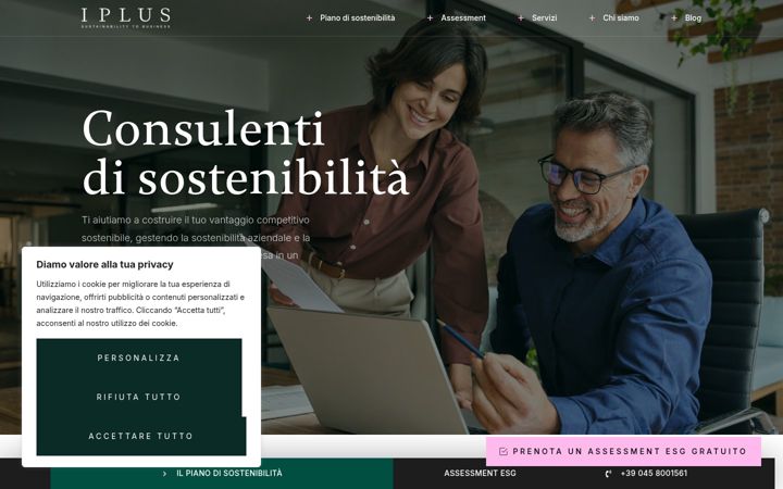 Screenshot of i-plus.it