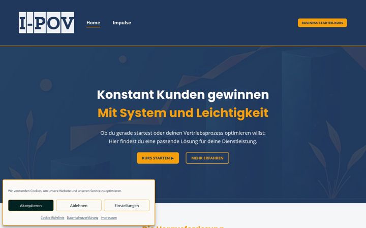 Screenshot of i-pov.de