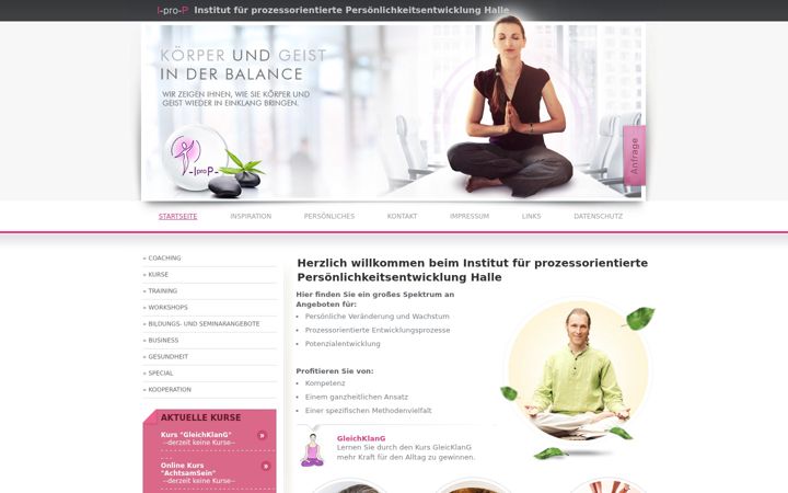 Screenshot of i-pro-p.de