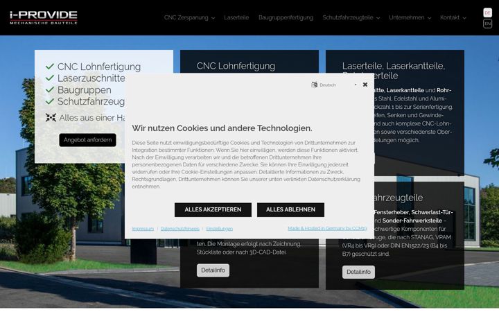 Screenshot of i-provide.de