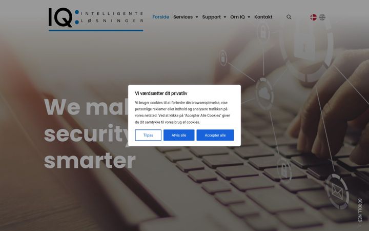 Screenshot of i-q.nu