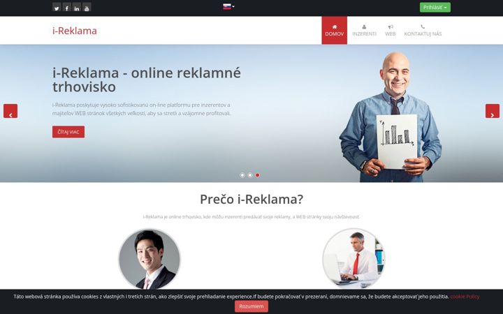 Screenshot of i-reklama.sk