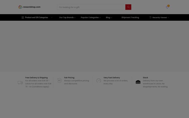 Screenshot of i-rewardshop.com