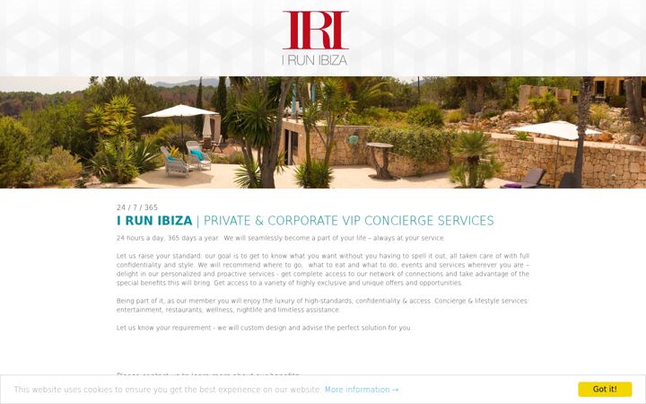 Snimka zaslona za i-run-ibiza.com