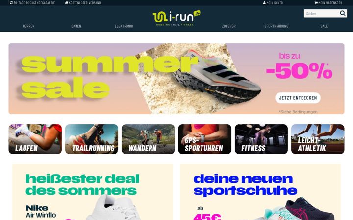 Screenshot του i-run.de