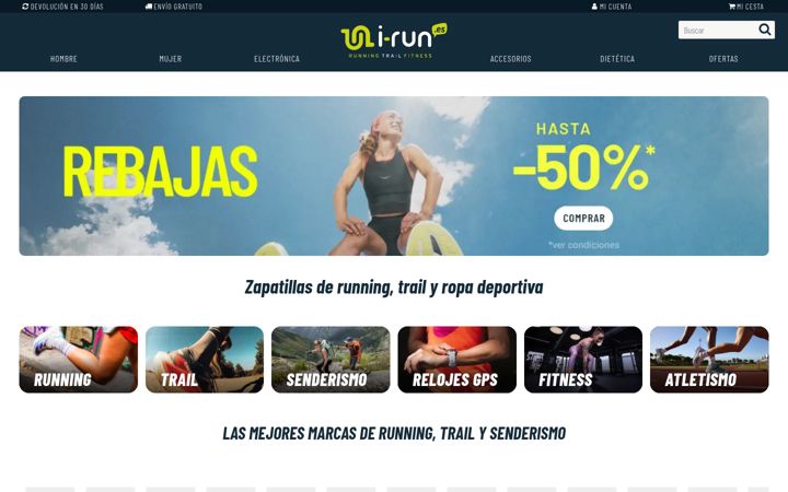 Screenshot of i-run.es