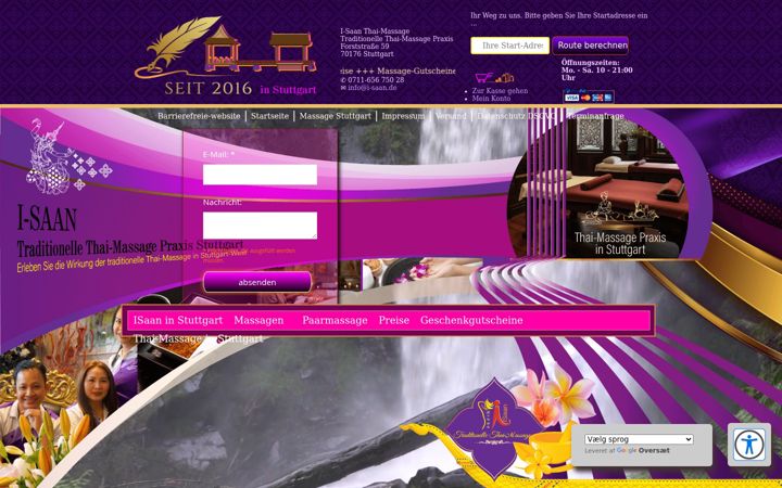 Screenshot of i-saan.de