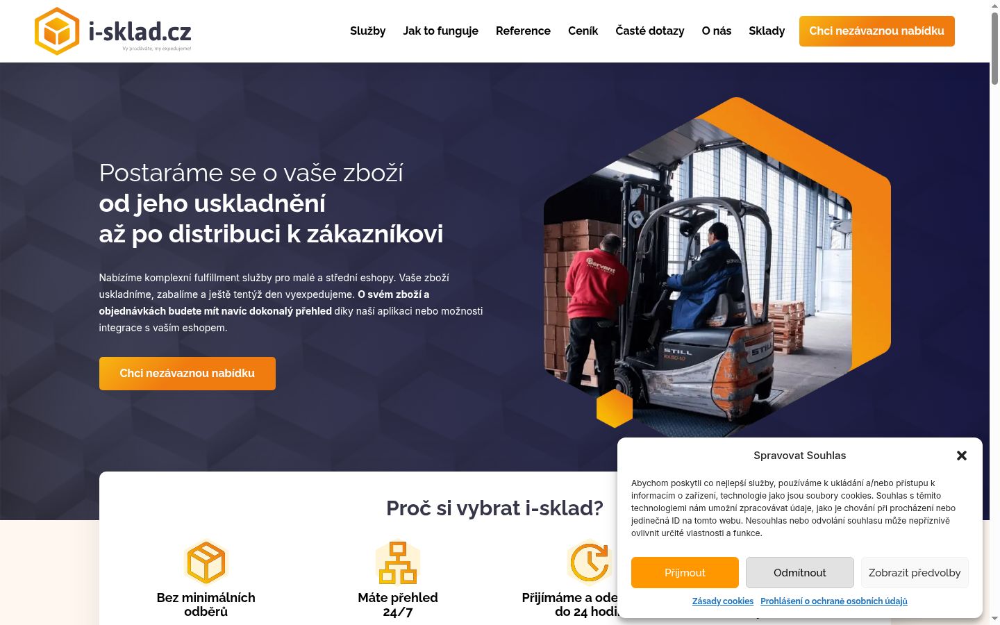 Sutikimo reklamjuostės, rodytos prieš bet kokią sąveiką, ekrano kopija