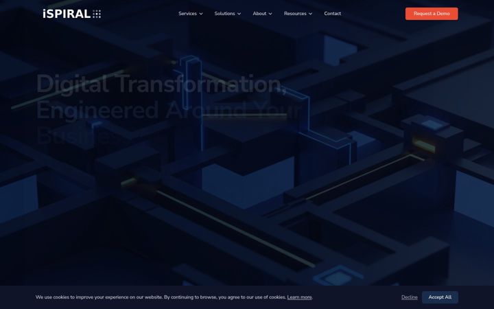 Screenshot of i-spiral.com