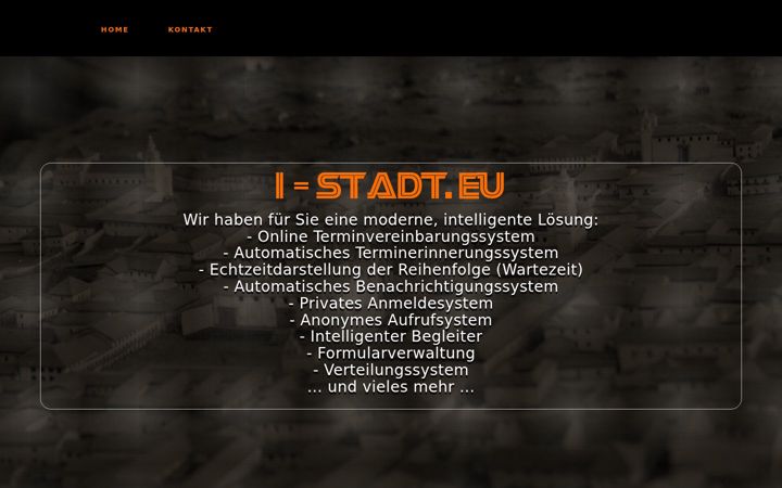 Screenshot of i-stadt.eu
