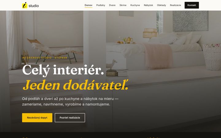Screenshot of i-studio.sk