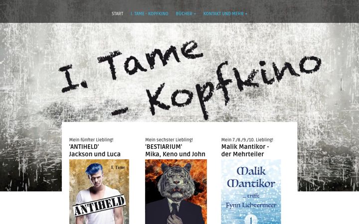 Screenshot of i-tame.com