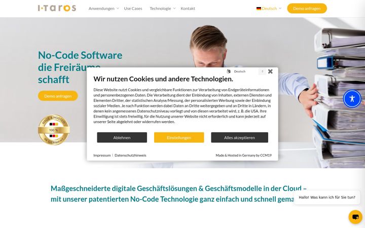 Screenshot of i-taros.com
