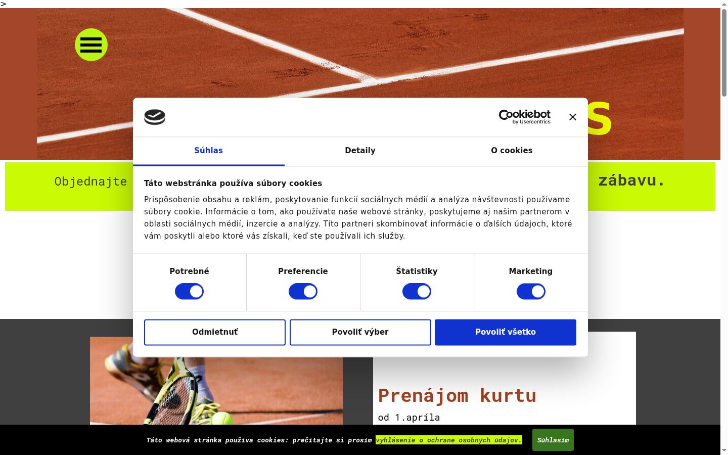 Zrzut ekranu banera zgody wyświetlanego przed jakąkolwiek interakcją