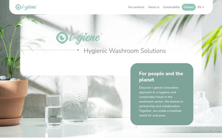 Screenshot of i-teamhygiene.com
