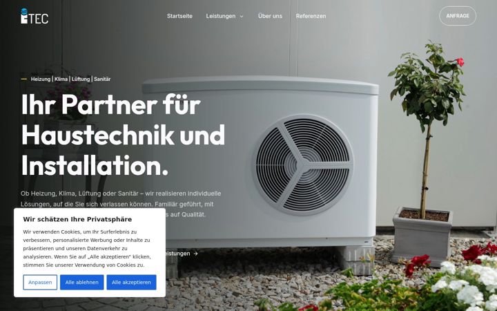Screenshot of i-tec.gmbh
