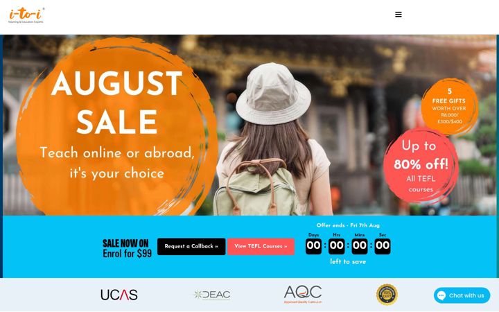 Screenshot of i-to-i.com