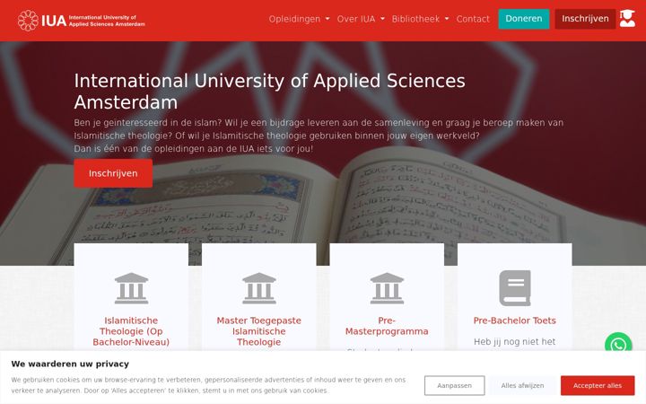 Screenshot of i-ua.nl