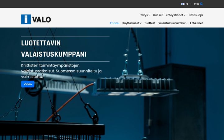 Screenshot of i-valo.com