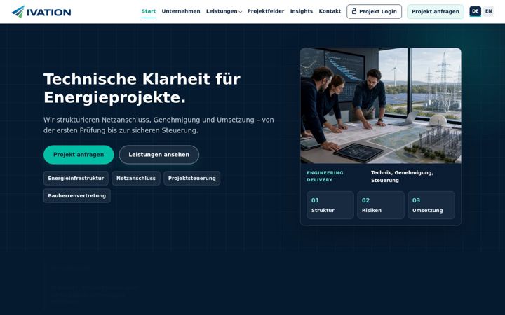 Screenshot of i-vation.de