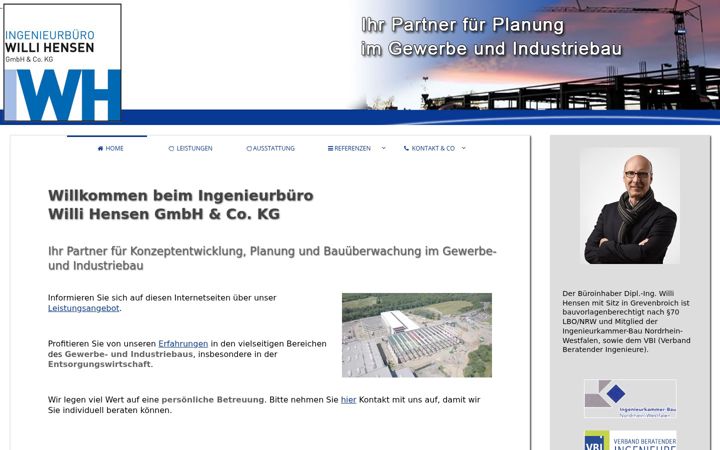 Screenshot of i-wh.de