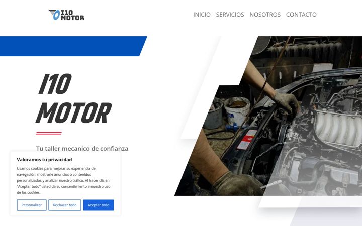 Screenshot of i10motor.com