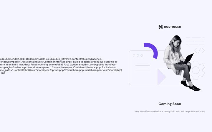 Screenshot of i18n.co.uk
