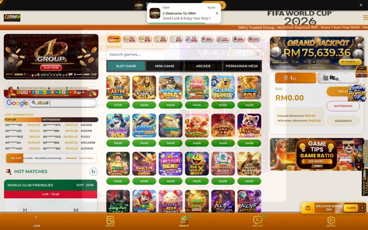 Screenshot of i1rm.club